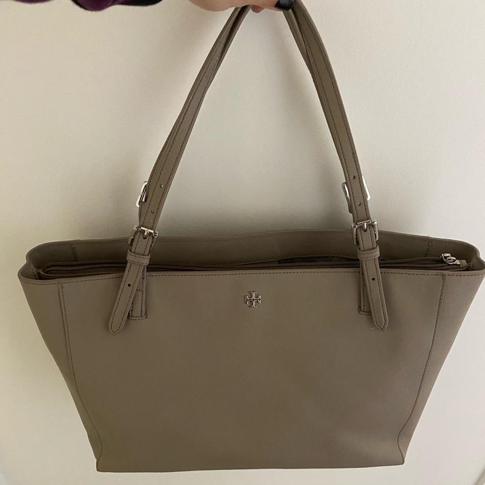 COPY - Tory Burch Emerson Tote in French Gray